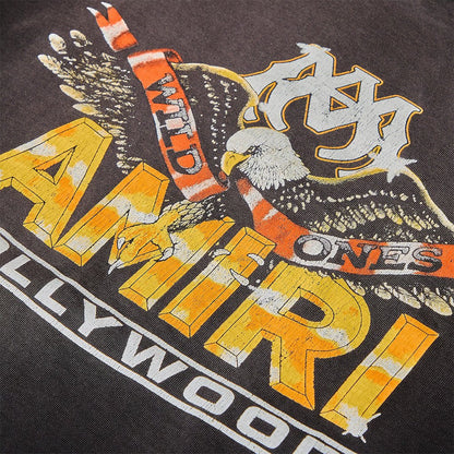 Amiri MA Eagle Oversized TeeT-ShirtAmiriDPUS Designer OutletAMTOJR1200-001-S197916999488BlackSAmiri MA Eagle Oversized Tee