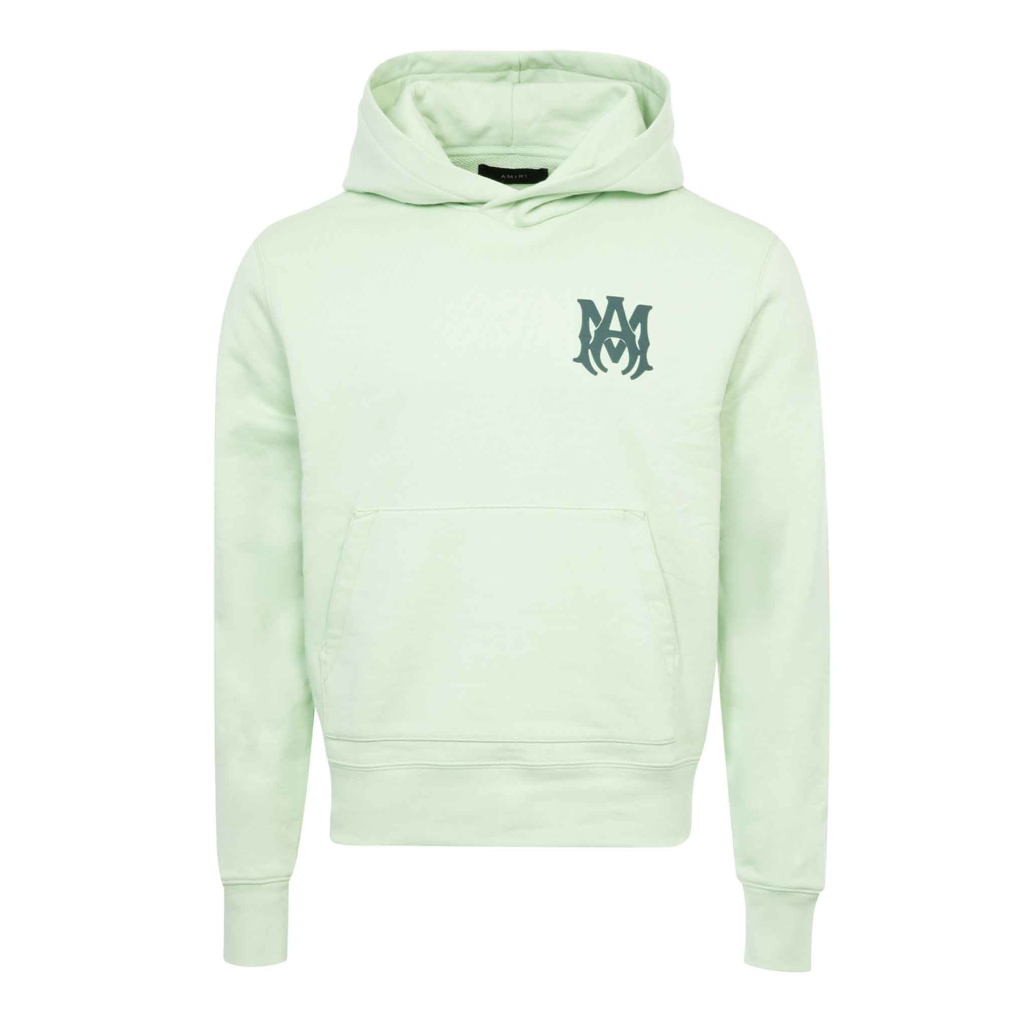 Amiri MA Logo Hoodie in Seacrest GreenSweatshirtsAmiriDPUS191846563351MAmiri MA Logo Hoodie in Seacrest Green