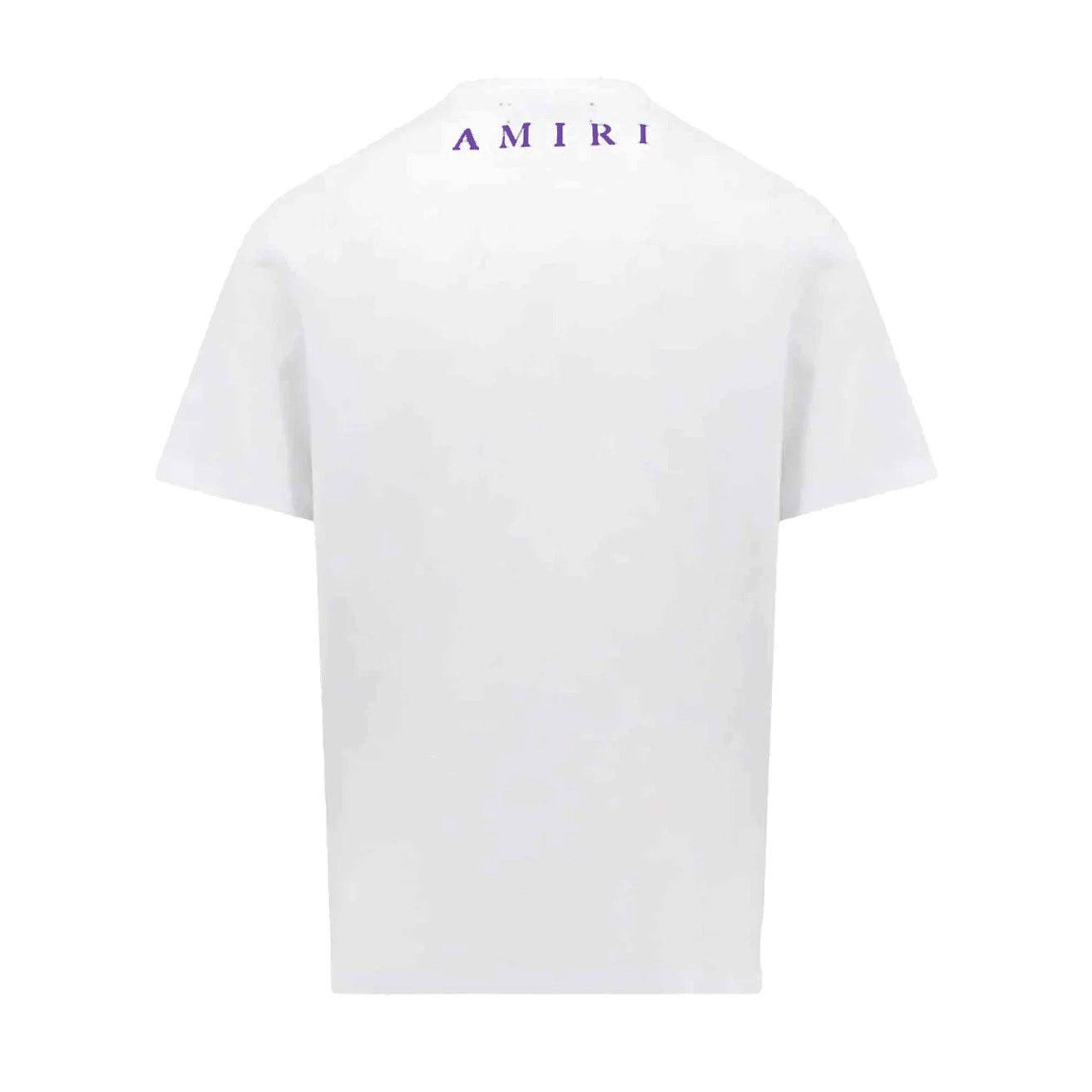 Amiri MA Pocket T-Shirt in White/ PurpleT-ShirtsAmiriDPUS191846425826XSAmiri MA Pocket T-Shirt in White/ Purple