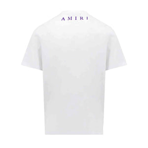 Amiri MA Pocket T-Shirt in White/ PurpleT-ShirtsAmiriDPUS191846425826XSAmiri MA Pocket T-Shirt in White/ Purple