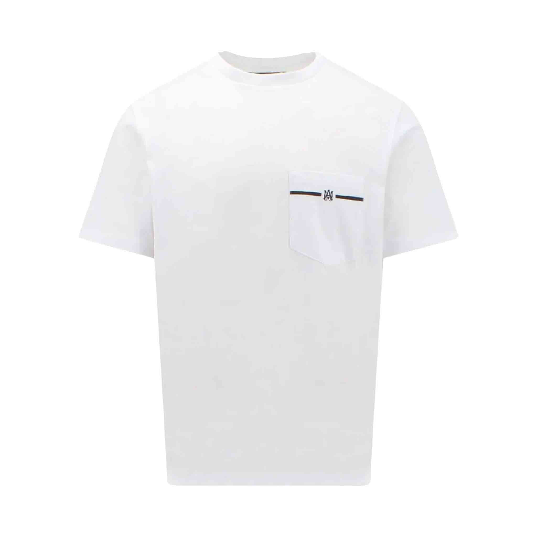 Amiri MA Pocket T-Shirt in WhiteT-ShirtsAmiriDPUS191846424201XSAmiri MA Pocket T-Shirt in White