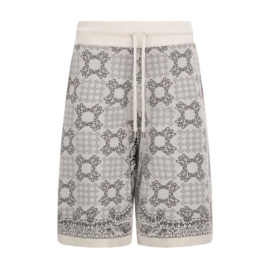 Amiri MA Quad Check Mesh Knit ShortsShortsAmiriDPUS Designer OutletAMBMSO1127-271-S197916993592AlabasterSAmiri MA Quad Check Mesh Knit Shorts