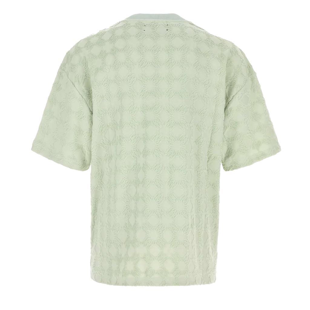 Amiri MA Quad Toweling Oversized T-Shirt in Pale Mint