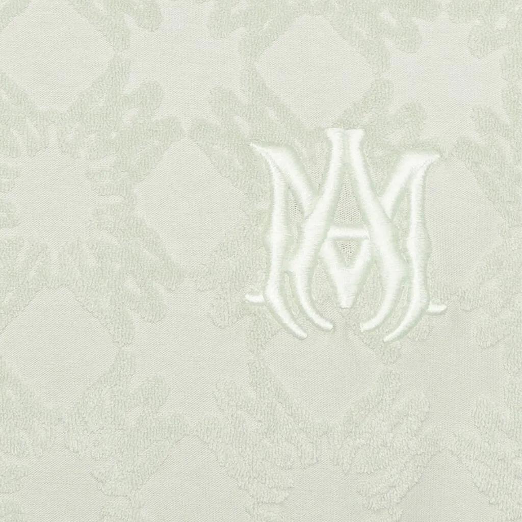 Amiri MA Quad Toweling Oversized T-Shirt in Pale Mint