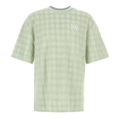 Amiri MA Quad Toweling Oversized T-Shirt in Pale Mint