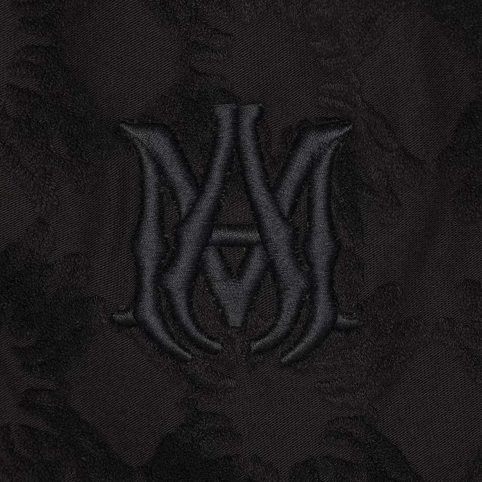 Amiri Ma Quad Toweling Shorts in Black