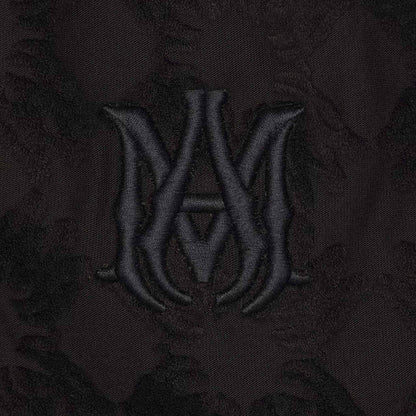 Amiri Ma Quad Toweling Shorts in Black