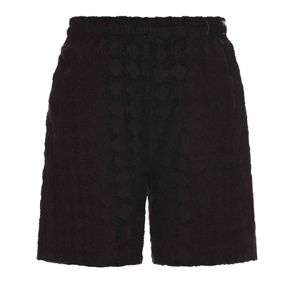 Amiri Ma Quad Toweling Shorts in Black