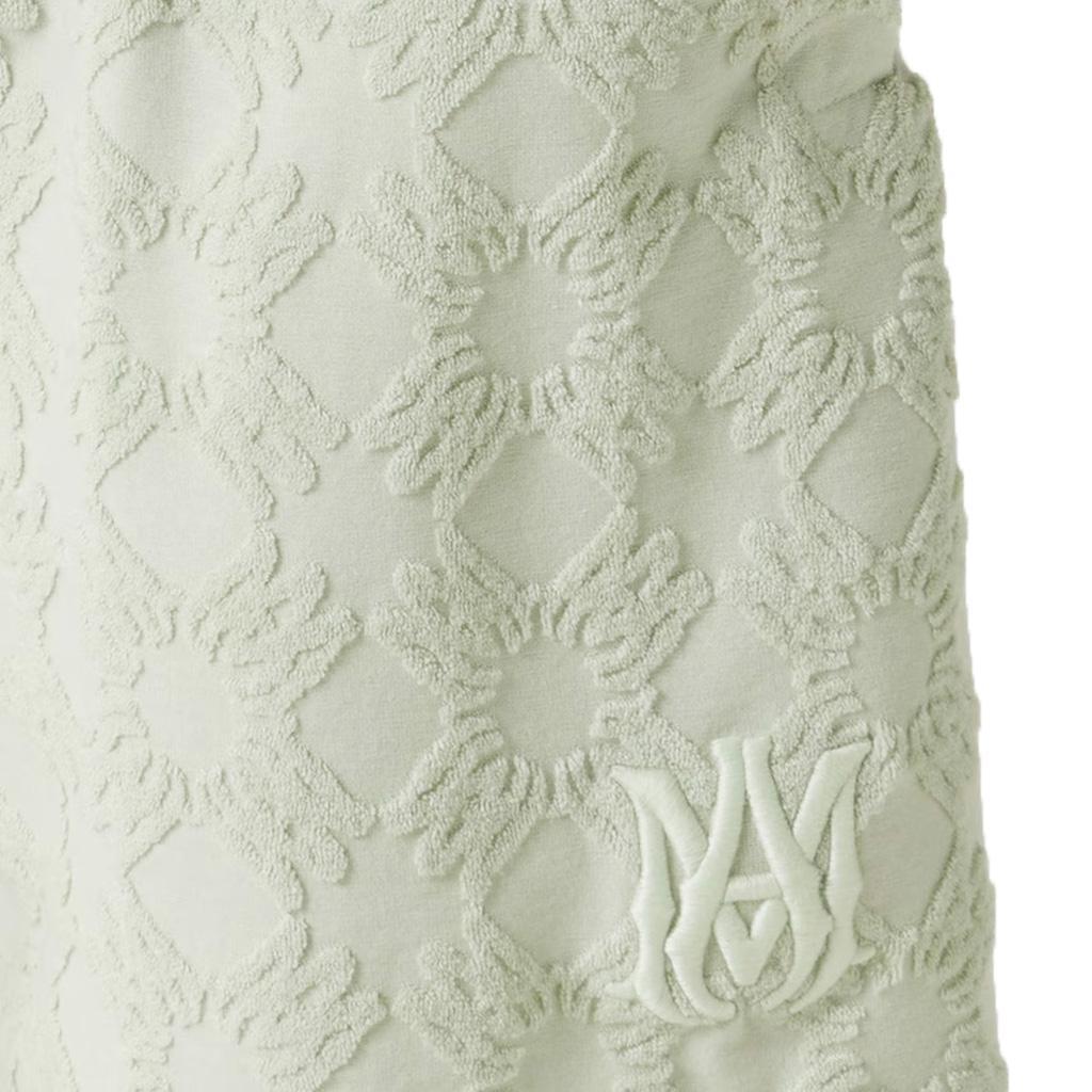 Amiri MA Quad Toweling Shorts in Pale Mint