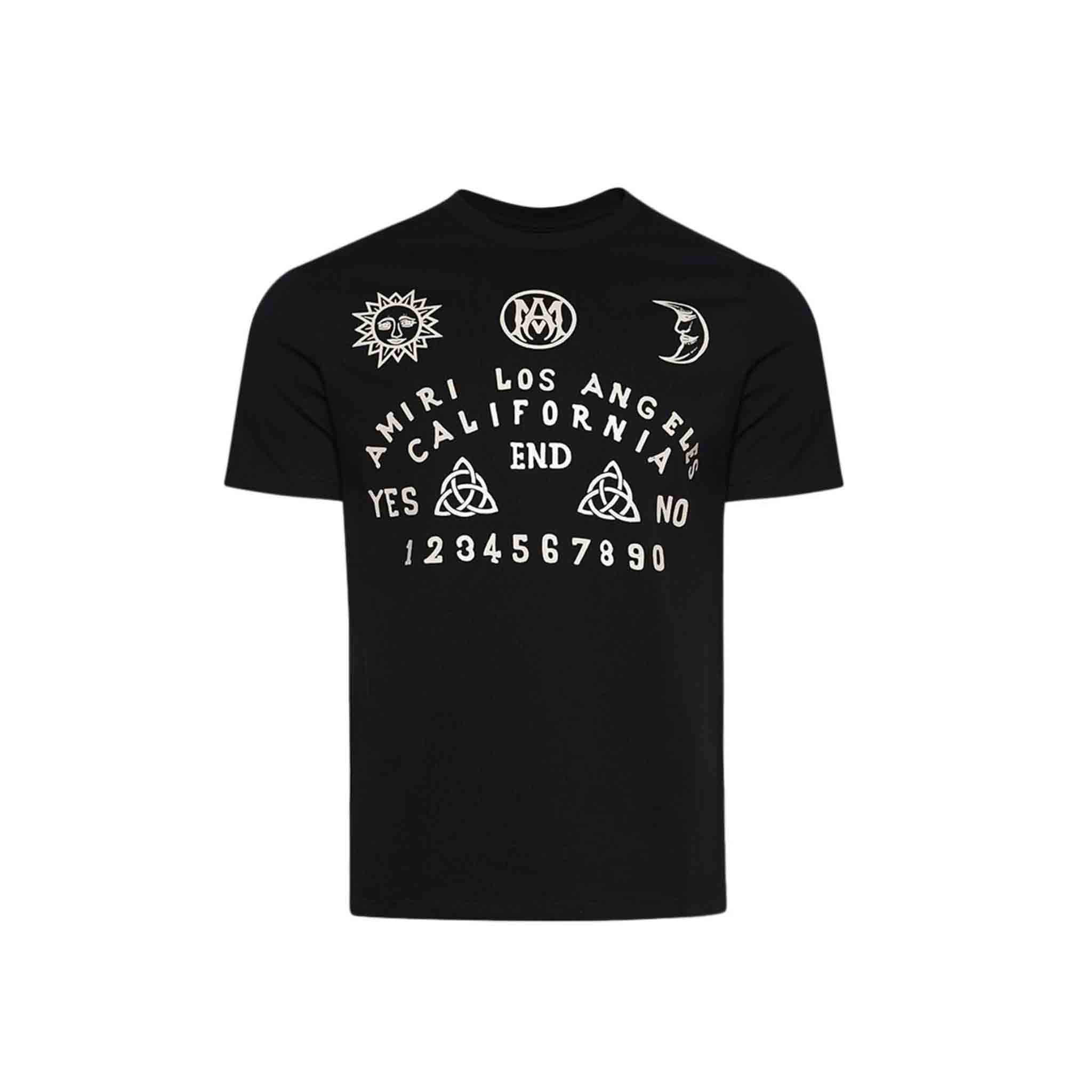 Amiri Ouija Board T-Shirt in BlackT-ShirtsAmiriDPUS191846422108XSAmiri Ouija Board T-Shirt in Black