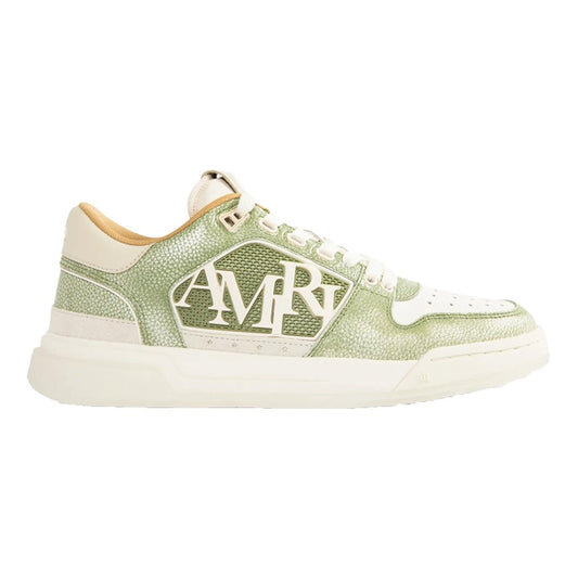 [Amiri] Pebbled Classic Low SneakersShoesAmiriDPUS Designer OutletGreen Tea40[Amiri] Pebbled Classic Low Sneakers