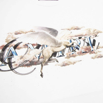 Amiri Pegasus Script Logo T-Shirt in White