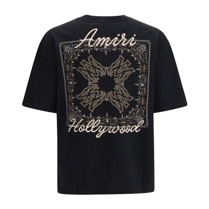 Amiri Quad MA Bandana TeeT-ShirtAmiriDPUS Designer OutletAM426JR004-0002-SBlackSAmiri Quad MA Bandana Tee