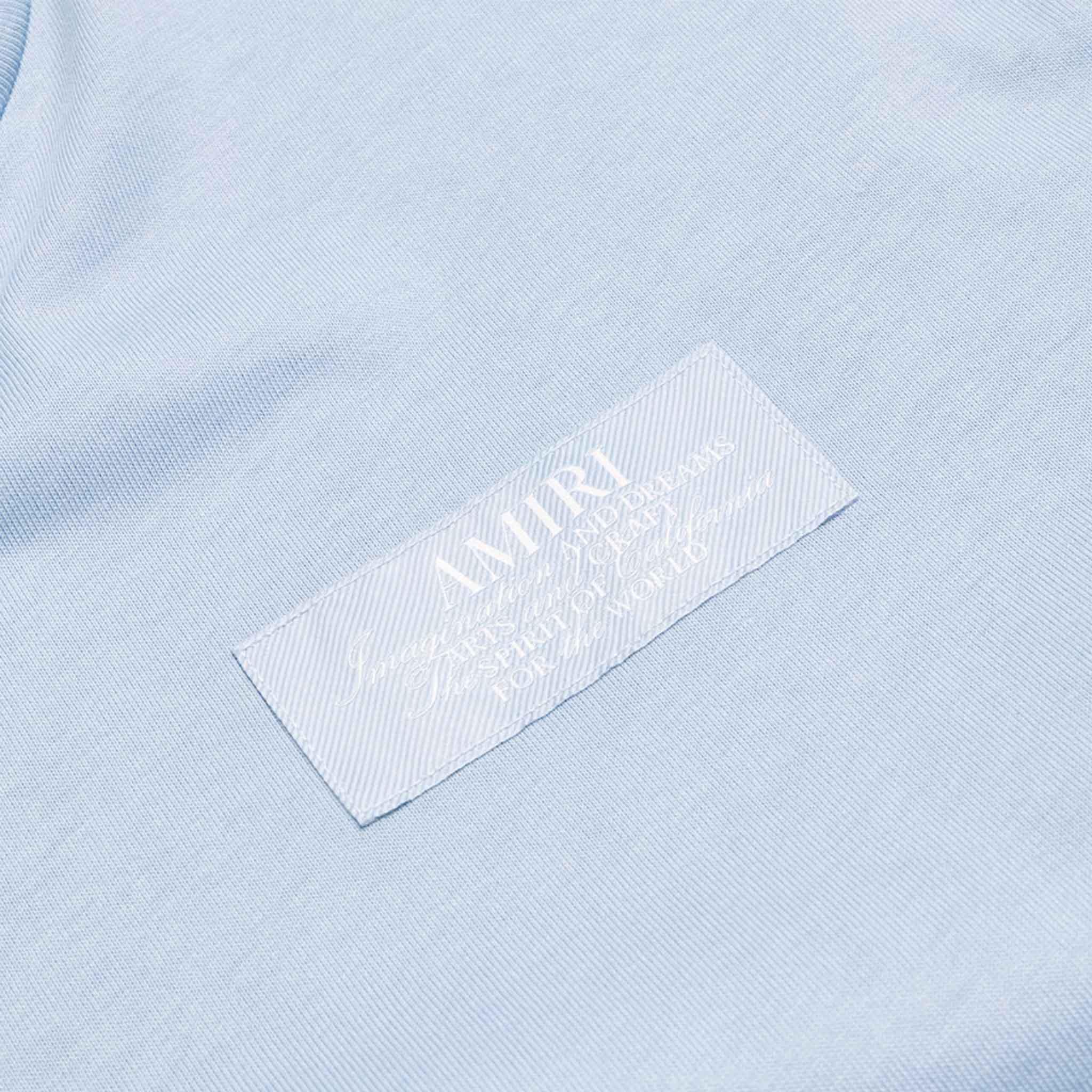 Amiri Spirit T-Shirt in Ashley Blue