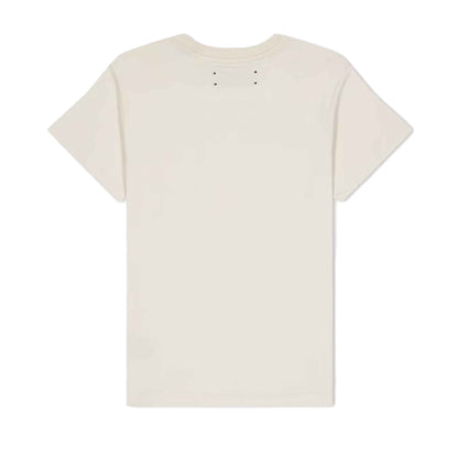 Amiri Staggered Logo T-Shirt in Birch