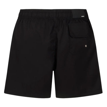 Amiri Starburst Swim Trunks in Black