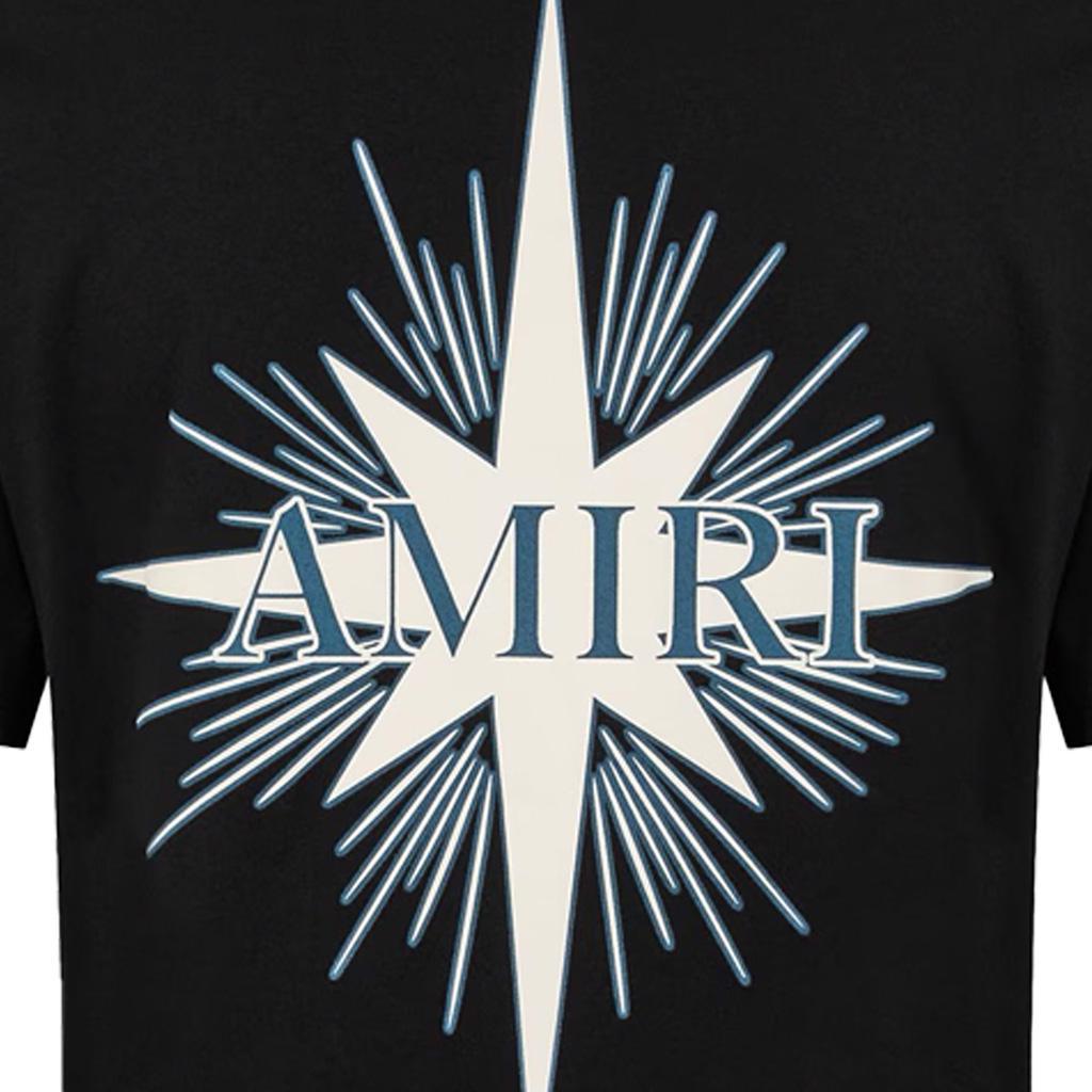 Amiri Starburst T-Shirt in Black