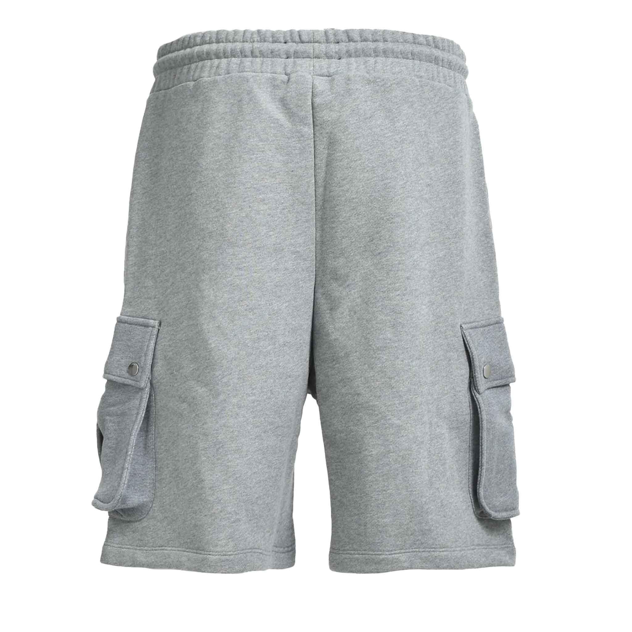 Amiri Stencil Cargo Shorts in Grey