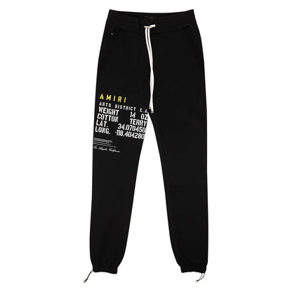Amiri Stencil Logo SweatpantsSweatpantsAmiriDPUS Designer Outlet156329371113BlackLAmiri Stencil Logo Sweatpants