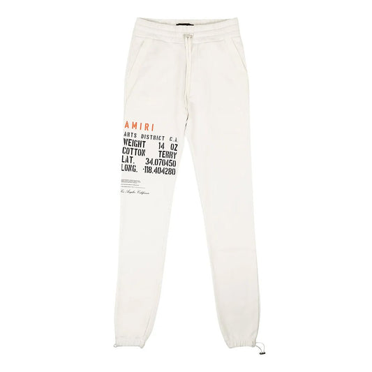 Amiri Stencil Logo SweatpantsSweatpantsAmiriDPUS Designer Outlet156329810209WhiteXLAmiri Stencil Logo Sweatpants