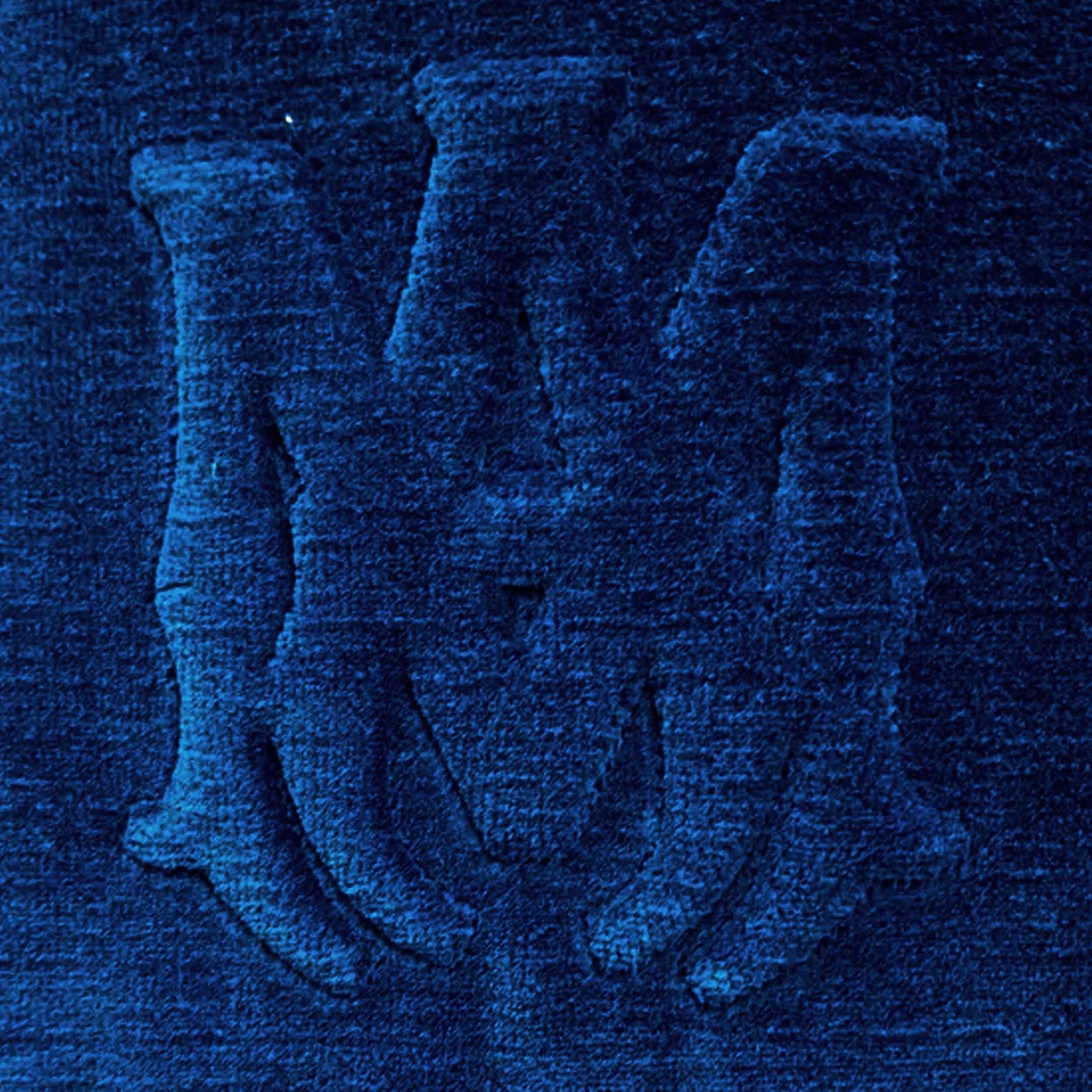 Amiri Velour Hoodie in Blue – DPUS Designer Outlet