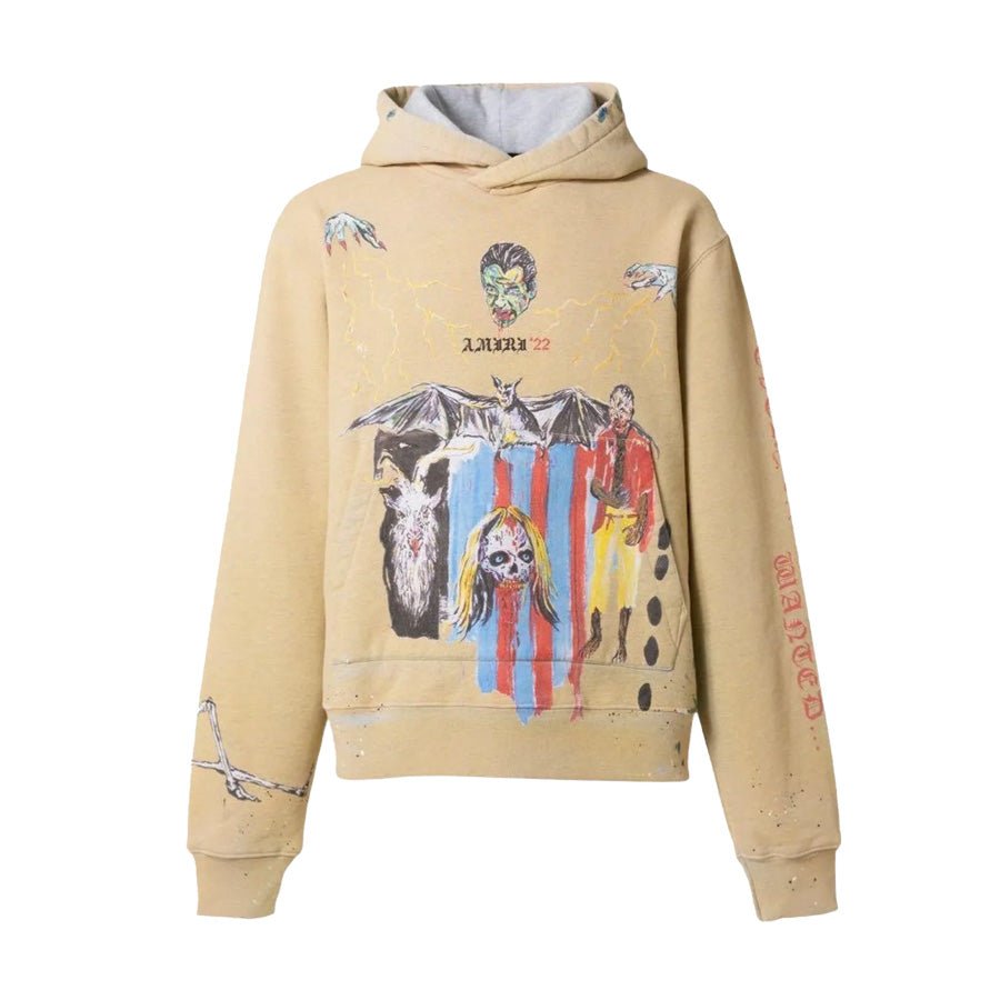 Amiri X Wes Lang Blood 38' Hoodie in Heather BirchHoodiesAmiriDPUSXSAmiri X Wes Lang Blood 38' Hoodie in Heather Birch