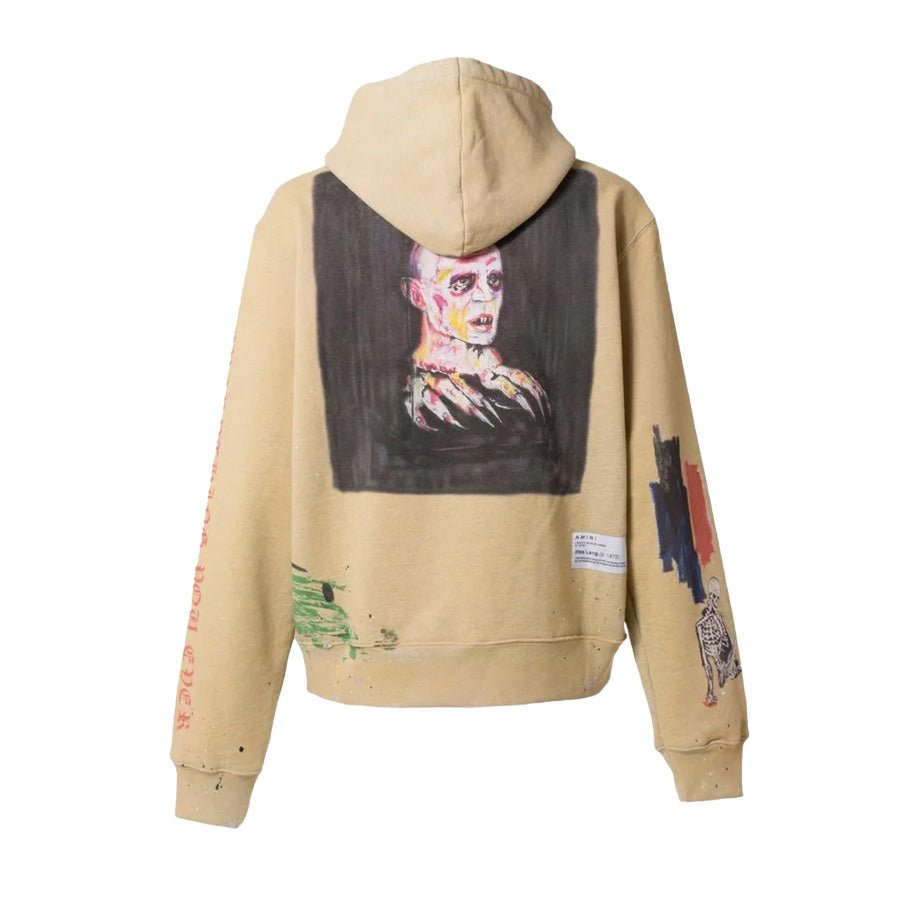 Amiri X Wes Lang Blood 38' Hoodie in Heather BirchHoodiesAmiriDPUSXSAmiri X Wes Lang Blood 38' Hoodie in Heather Birch