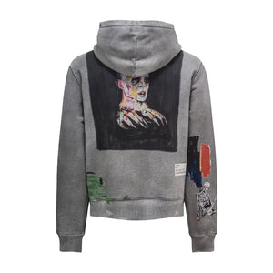 Amiri X Wes Lang Blood 38' Hoodie in Heather GreyHoodiesAmiriDPUSXSAmiri X Wes Lang Blood 38' Hoodie in Heather Grey