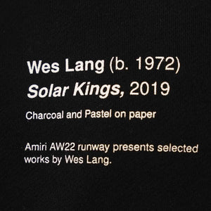 Amiri X Wes Lang Solar Kings Zip - Up Hoodie in BlackHoodiesAmiriDPUSXSAmiri X Wes Lang Solar Kings Zip - Up Hoodie in Black