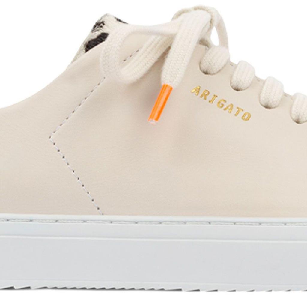 Axel Arigato Clean 90 Sneaker in Beige/Green/Leopard