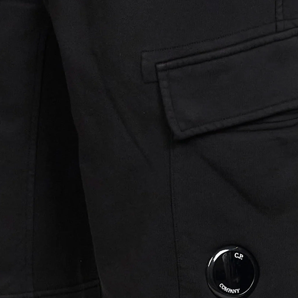 [C.P. Company] Light Fleece Cargo Lens Sweatshorts