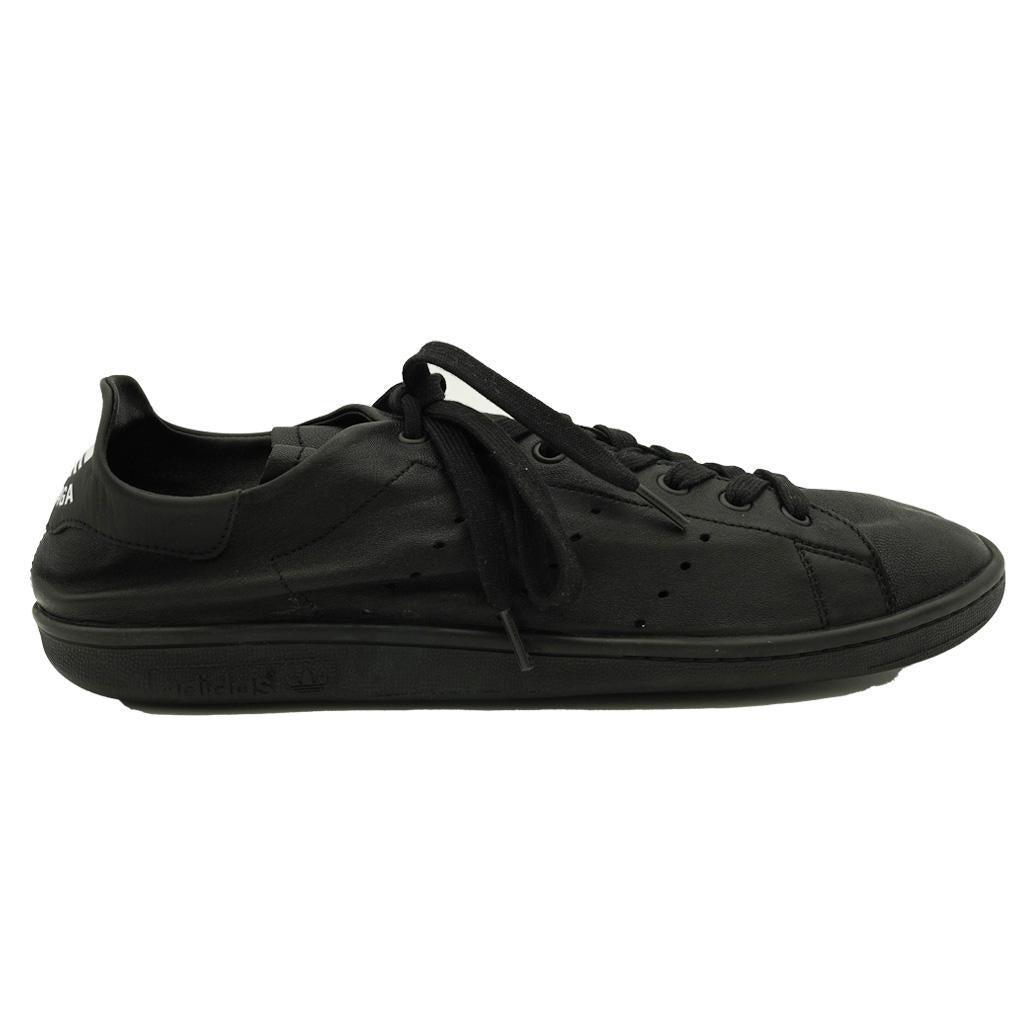 Balenciaga x Adidas Men's Originals Stan Smith Sneakers in Black