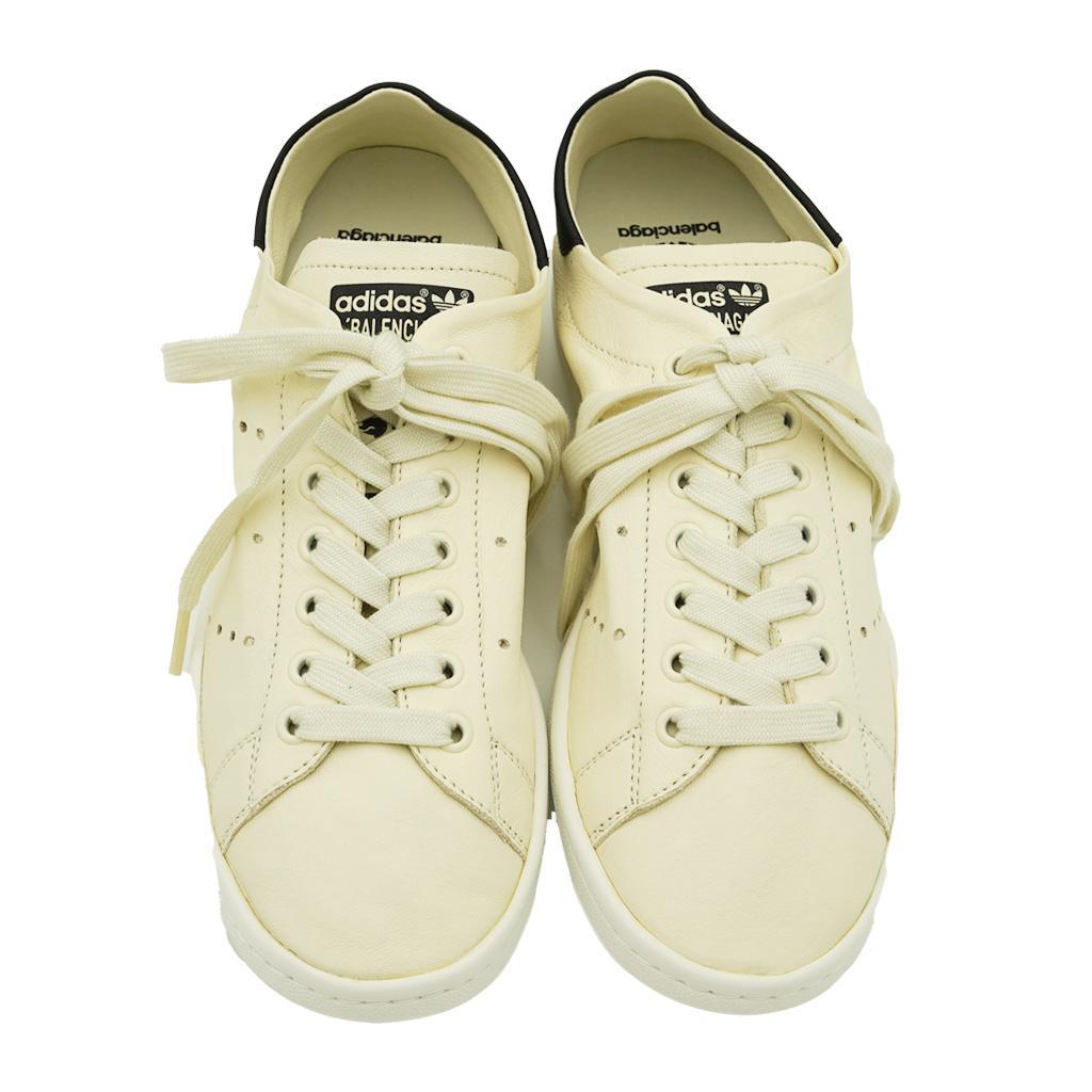 Balenciaga x Adidas Women's Originals Stan Smith Sneakers in Off White/ BlackSneakersBalenciagaDPUS Designer Outlet35Balenciaga x Adidas Women's Originals Stan Smith Sneakers in Off White/ Black