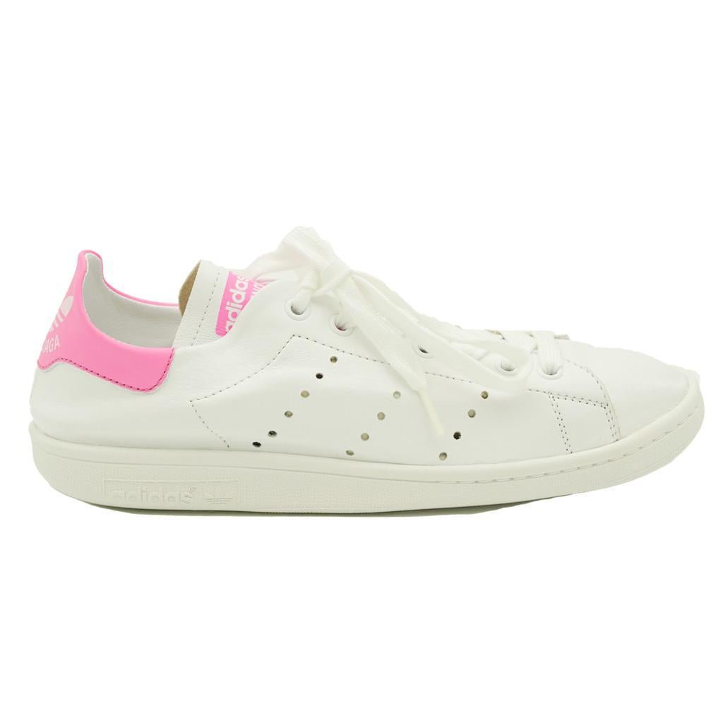 Balenciaga x Adidas Women's Originals Stan Smith Sneakers in White/ PinkSneakersBalenciagaDPUS Designer Outlet35Balenciaga x Adidas Women's Originals Stan Smith Sneakers in White/ Pink