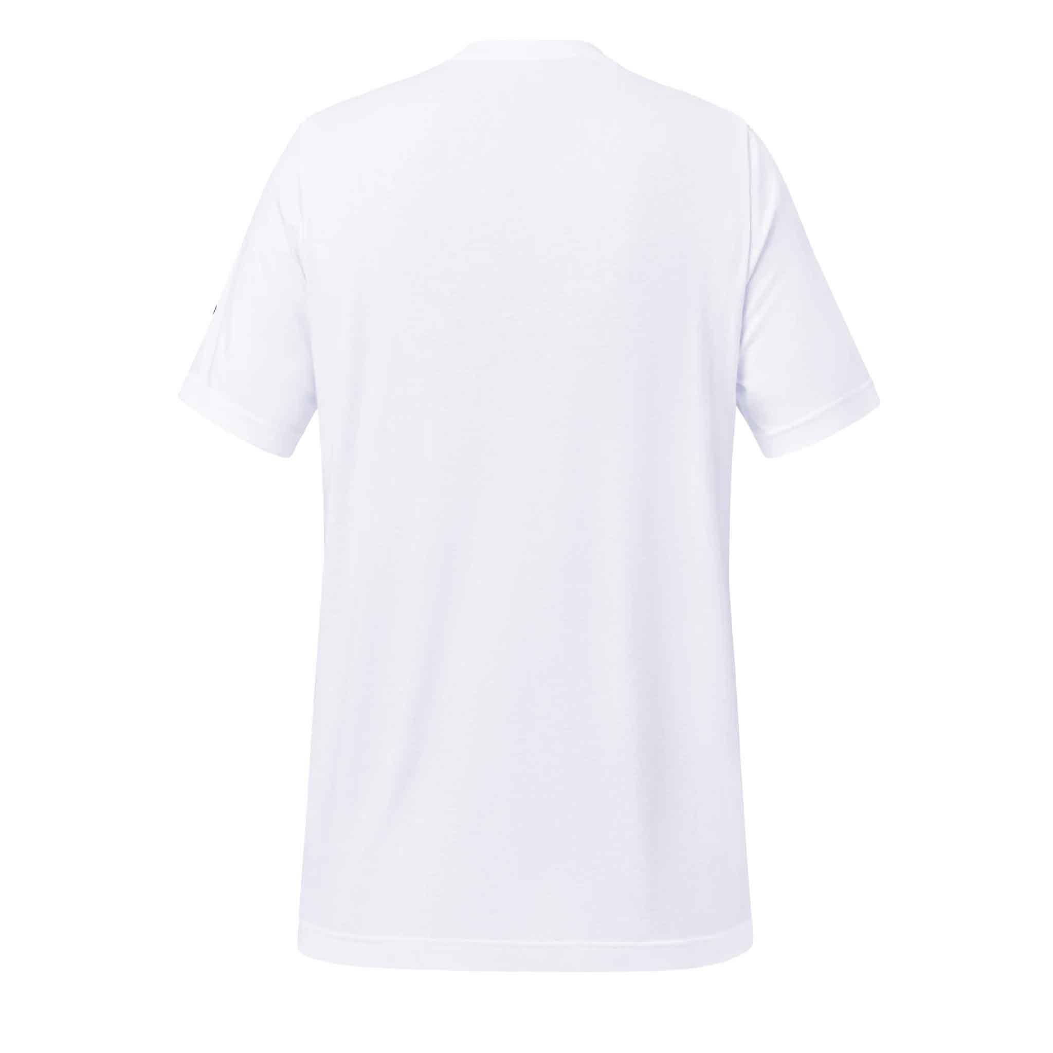 Balmain Flocked Logo T-Shirt in White