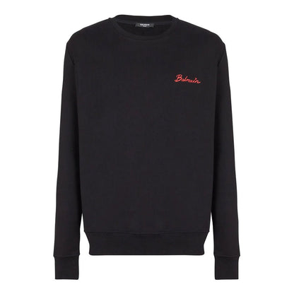 [Balmain} Kiss Stamp Crewneck SweatshirtSweatshirtsBalmainDPUS Designer Outlet3615885450627BlackS[Balmain} Kiss Stamp Crewneck Sweatshirt