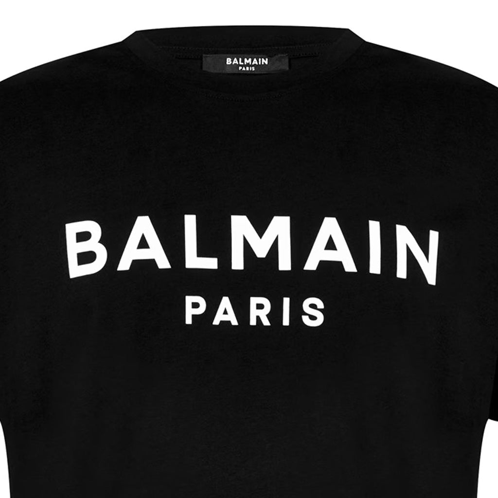 Balmain Logo T-ShirtT-ShirtsBalmainDPUS Designer Outlet3615884428085BlackSBalmain Logo T-Shirt