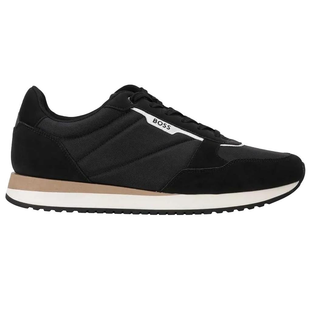 Boss Kai Runn Sneakers in BlackSneakersHugo BossDPUS Designer Outlet406354469922839Boss Kai Runn Sneakers in Black