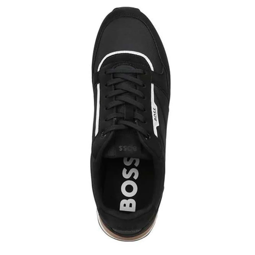 Boss Kai Runn Sneakers in BlackSneakersHugo BossDPUS Designer Outlet406354469922839Boss Kai Runn Sneakers in Black