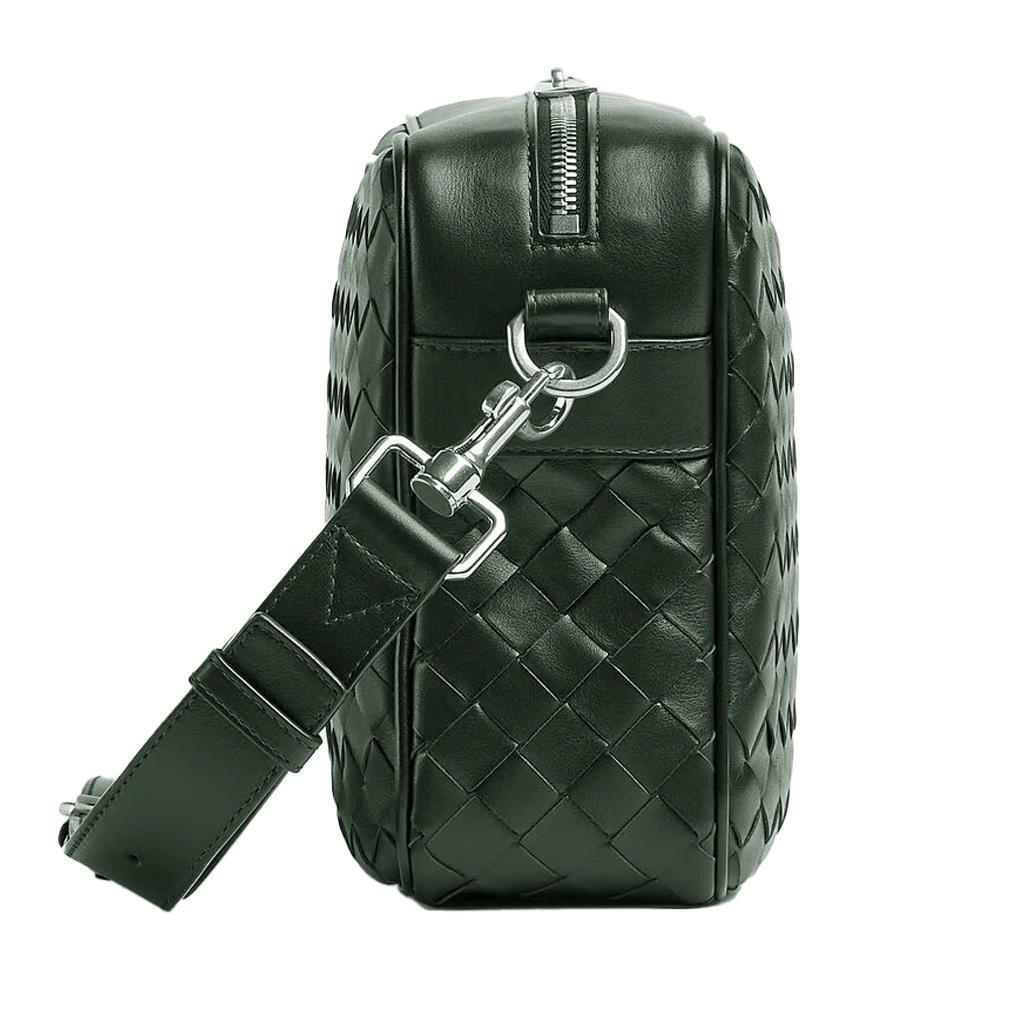 Bottega Veneta Borsa Cross Body in Dark Green