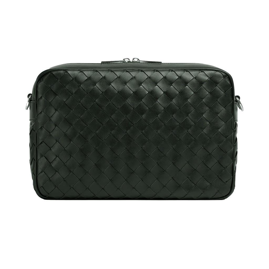 Bottega Veneta Borsa Cross Body in Dark Green