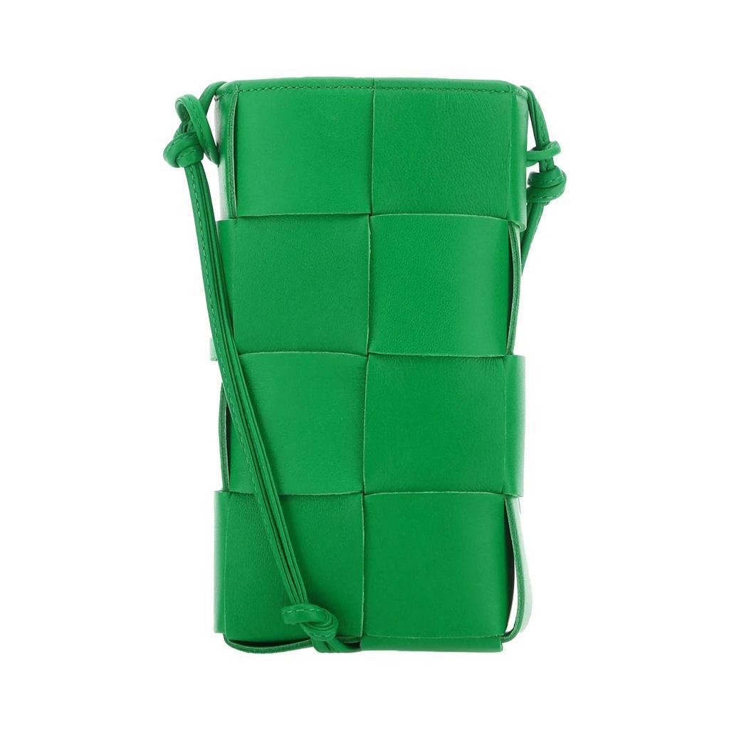 Bottega Veneta Intreccio Phone Pouch in Parakeet