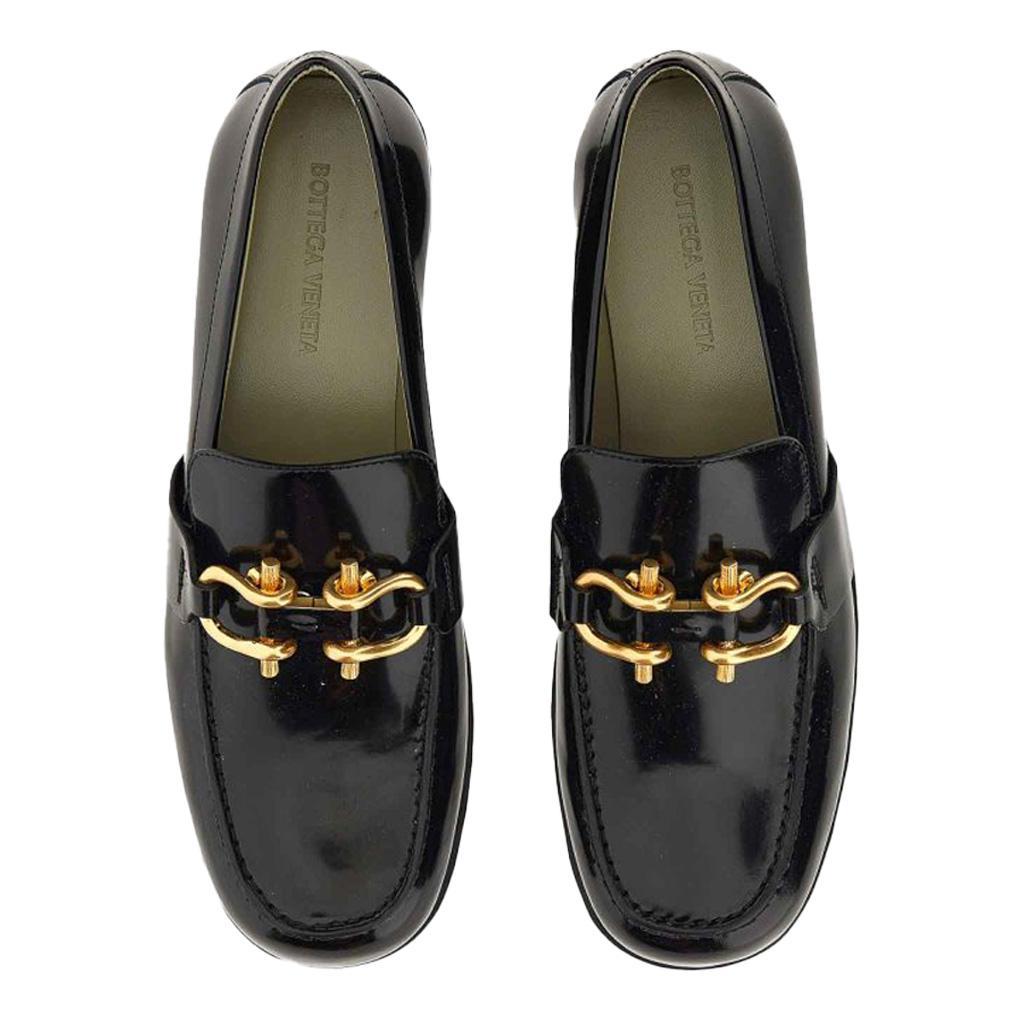 Bottega Veneta Womens Madame Mocassin in Black