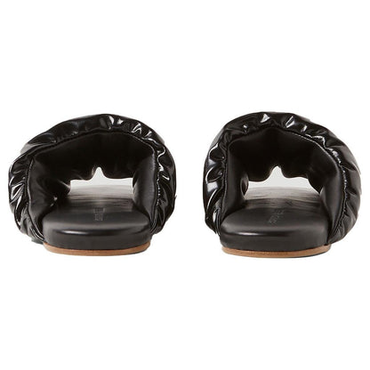 Bottega Veneta Womens Padded Flat Sandal in Black