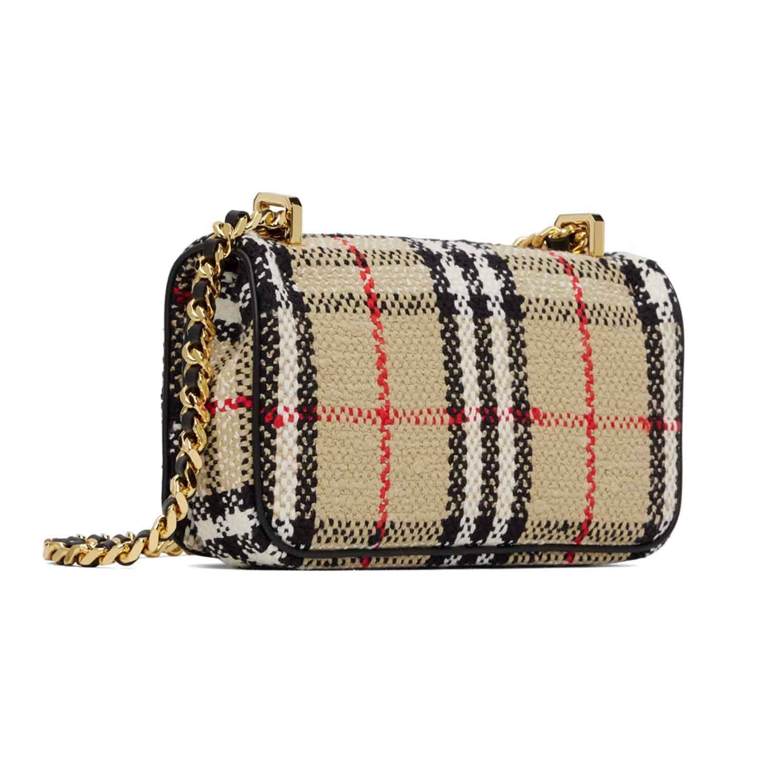 Burberry Mini Lola Bag in Archive BeigeHandbagsBurberryDPUS5045700513431Burberry Mini Lola Bag in Archive Beige