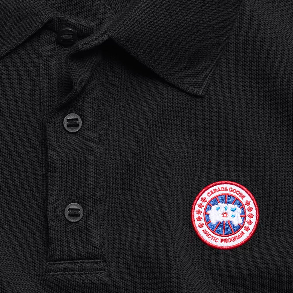 Canada Goose Beckley PoloT-ShirtCanada GooseDPUS Designer OutletBlack - NoirXSCanada Goose Beckley Polo