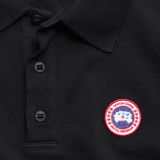 Canada Goose Beckley PoloT-ShirtCanada GooseDPUS Designer OutletBlack - NoirXSCanada Goose Beckley Polo