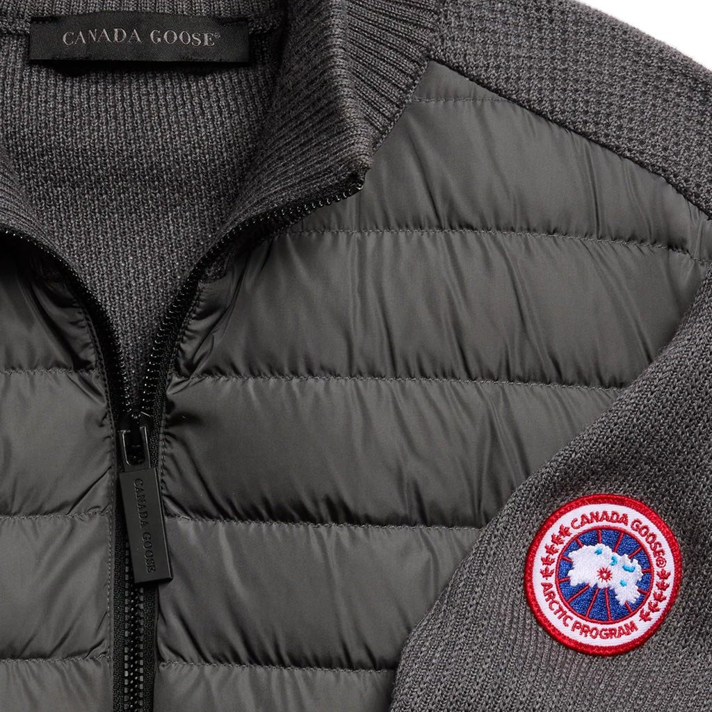 [Canada Goose] Hybridge Knit JacketCoats & JacketsCanada GooseDPUS Designer Outlet6830M-9699-S0699363350626Iron GreyS[Canada Goose] Hybridge Knit Jacket