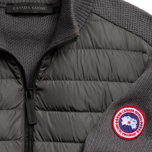 [Canada Goose] Hybridge Knit JacketCoats & JacketsCanada GooseDPUS Designer Outlet6830M-9699-S0699363350626Iron GreyS[Canada Goose] Hybridge Knit Jacket