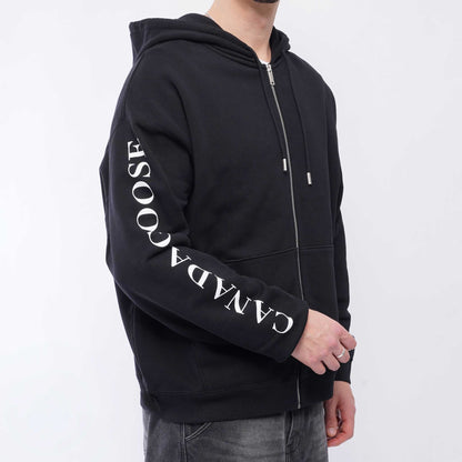 [Canada Goose] Men's Rove Full Zip Hoody With Sleeve GraphicHoodies & Zip - UpsCanada GooseDPUS Designer OutletblackXS[Canada Goose] Men's Rove Full Zip Hoody With Sleeve Graphic